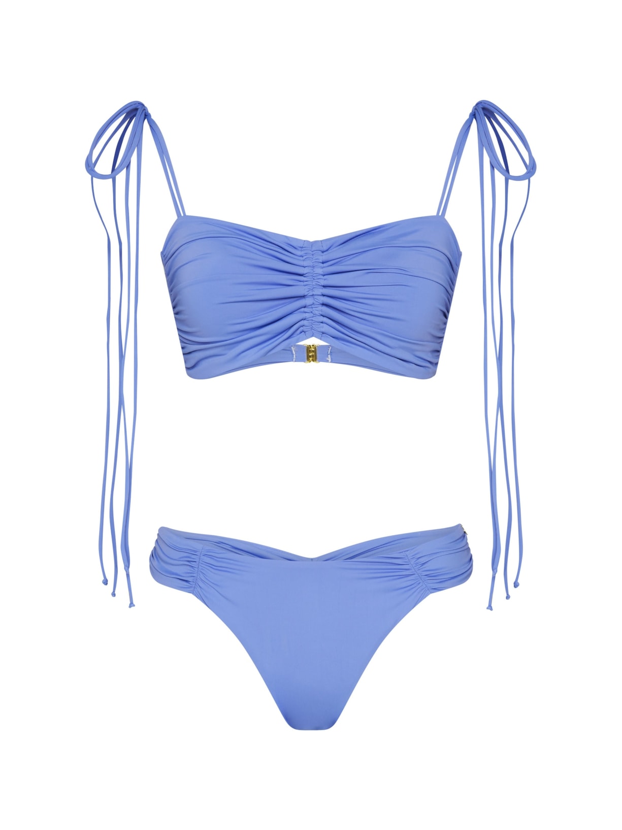 calcinha biquíni midi com franzidos bio artemis lazuli