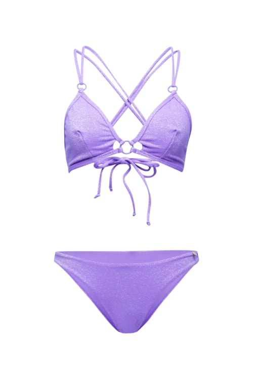 calcinha biquíni Natalie Serena - Roxo