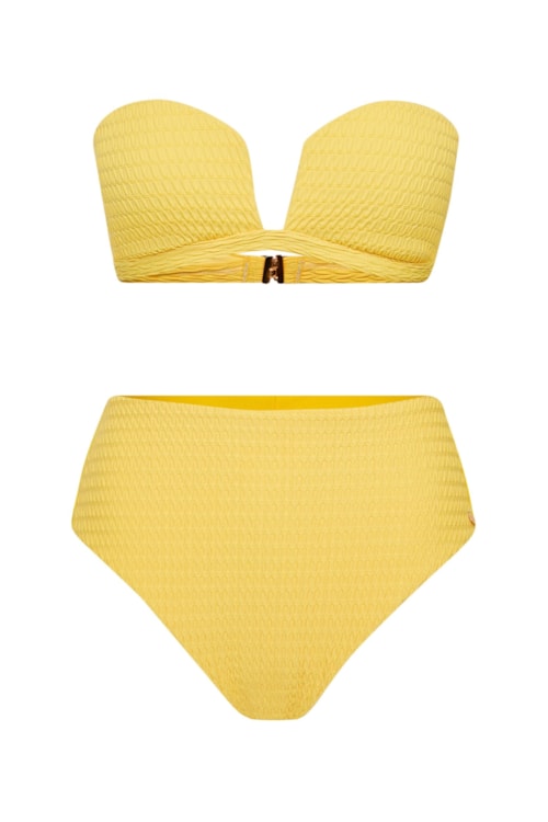 calcinha biquíni Ola Hot Pant Amarelo Sol