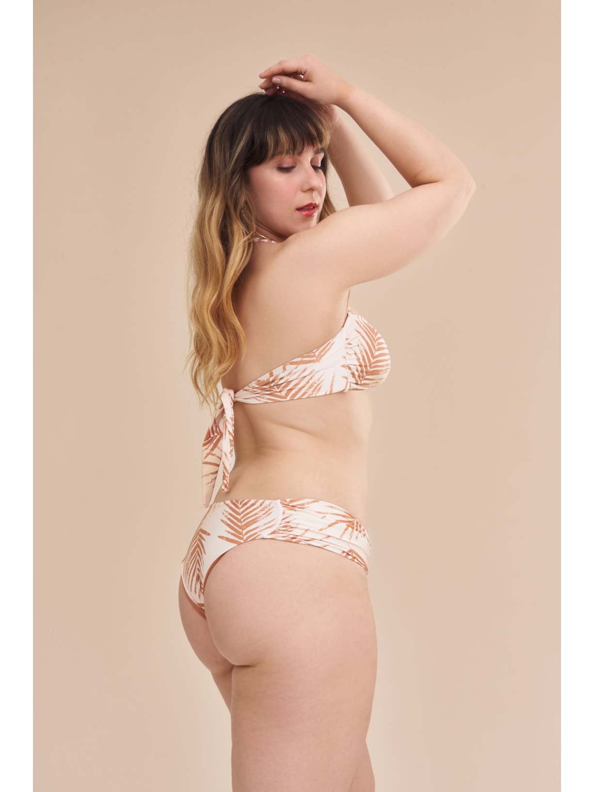 calcinha biquíni Palms Anne Bege Suntime