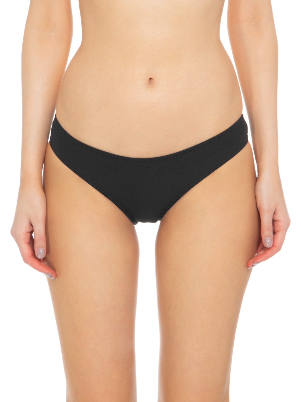 Calcinha Biquíni Preto Valisere