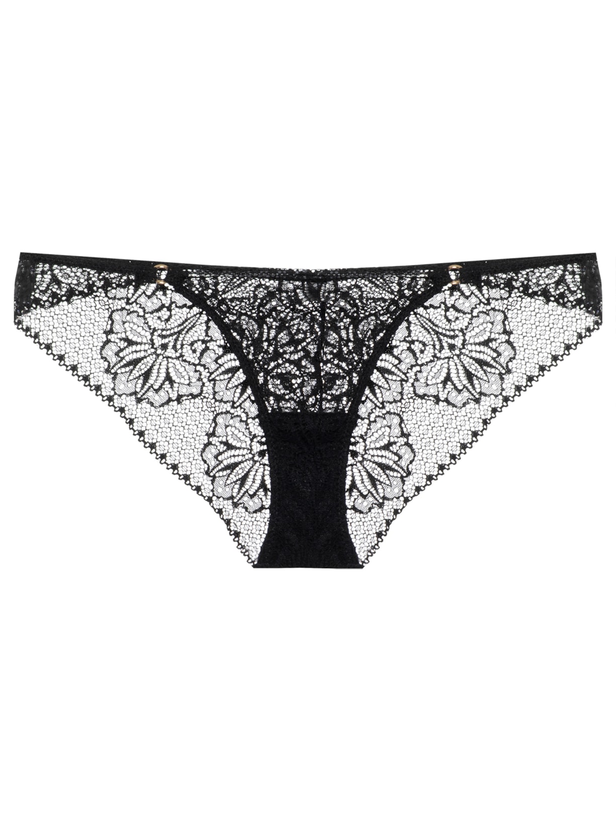 Calcinha Biquíni Preto Valisere