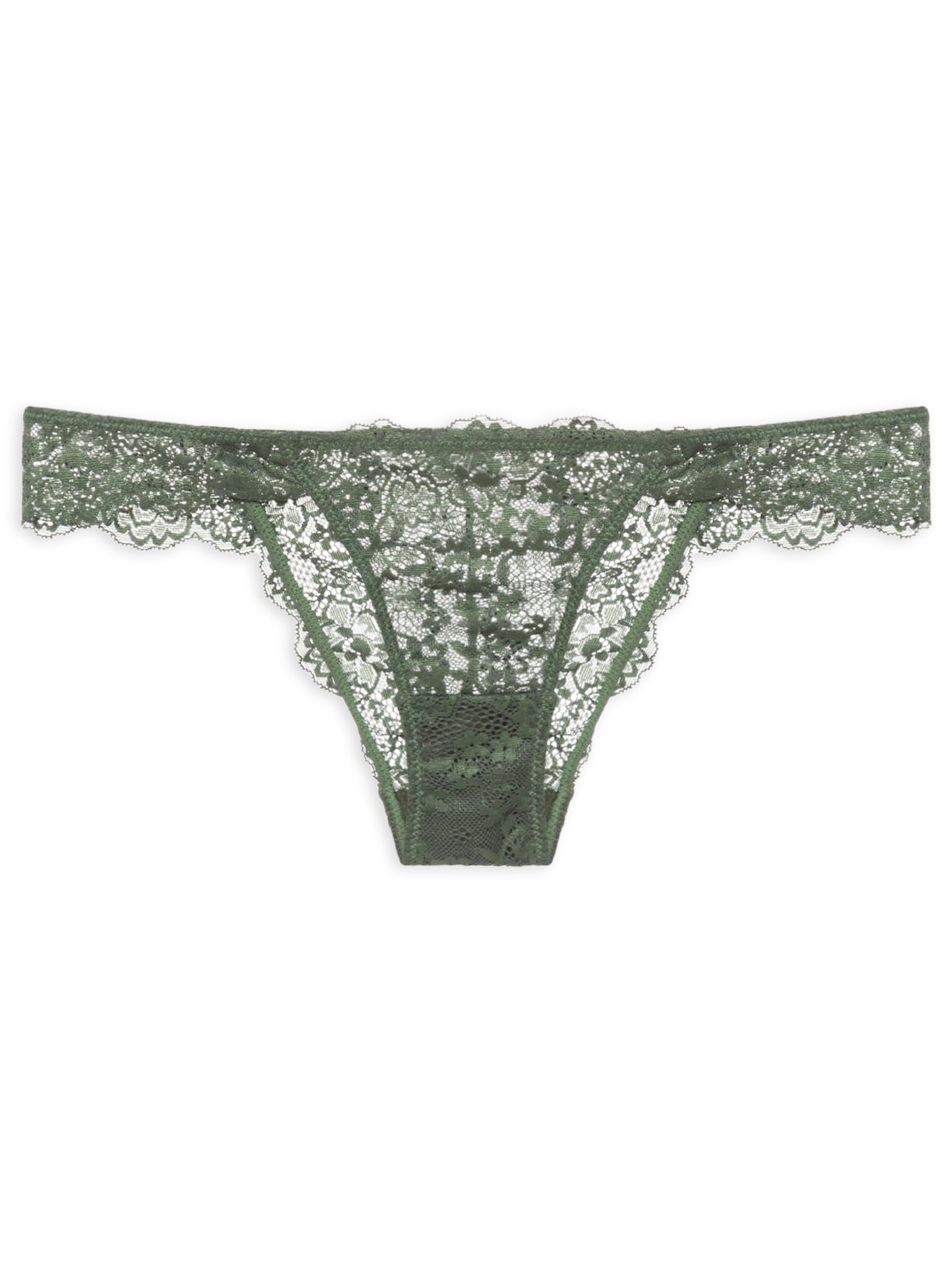 Calcinha Biquíni Renda Deep - Verde