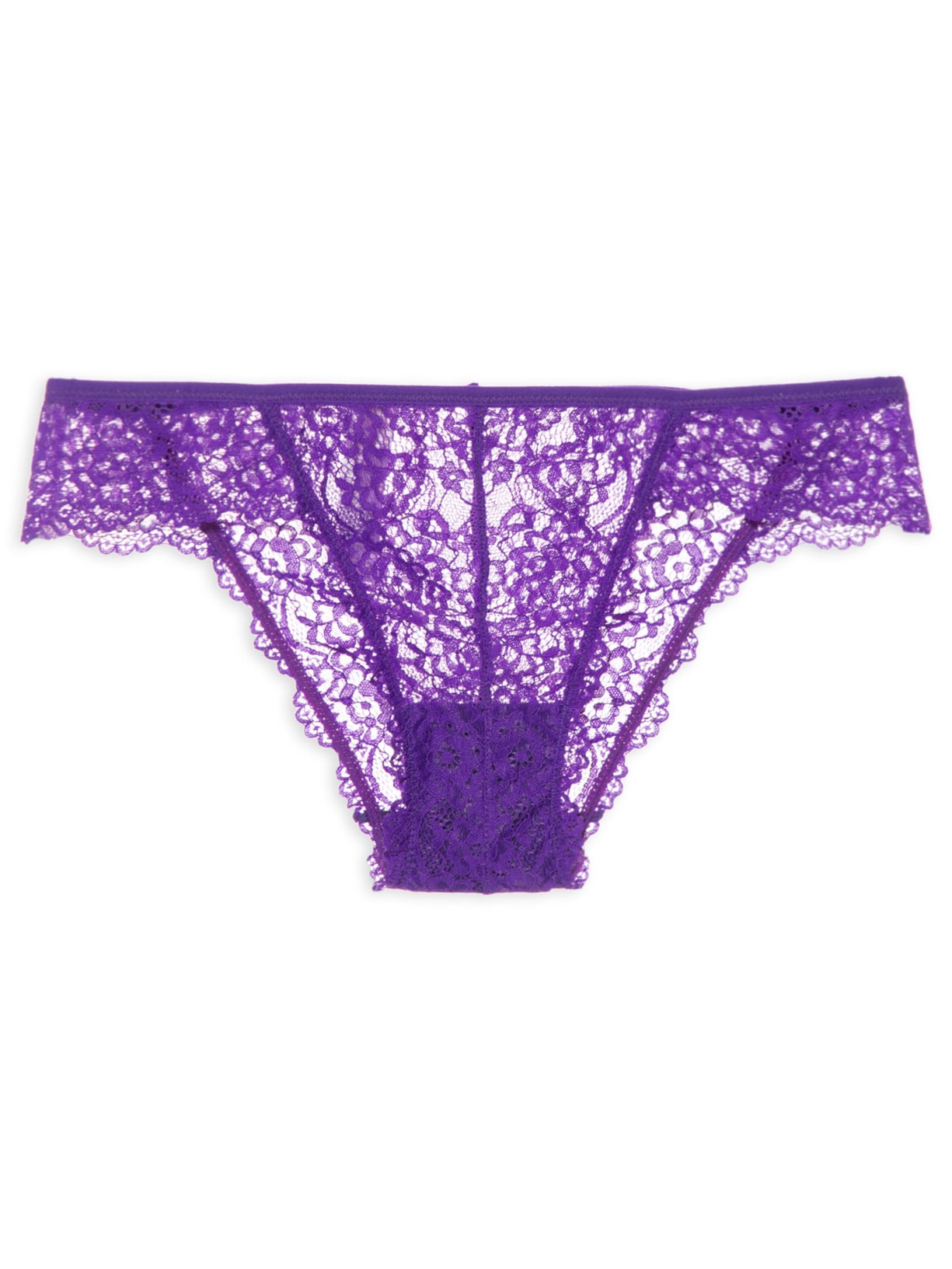 Calcinha Biquíni Renda Helena Roxo Jogê