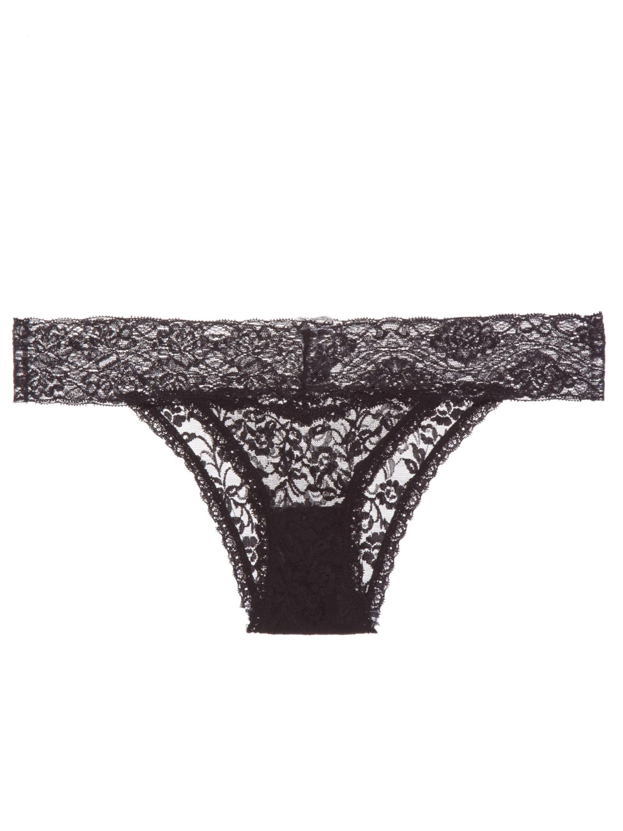 Calcinha Biquini Renda Lace - Preto