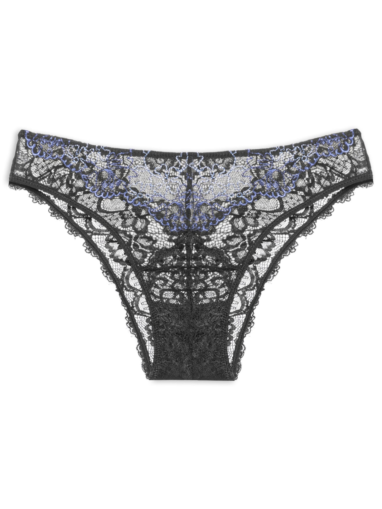 Calcinha Biquini Renda Maja - Preto