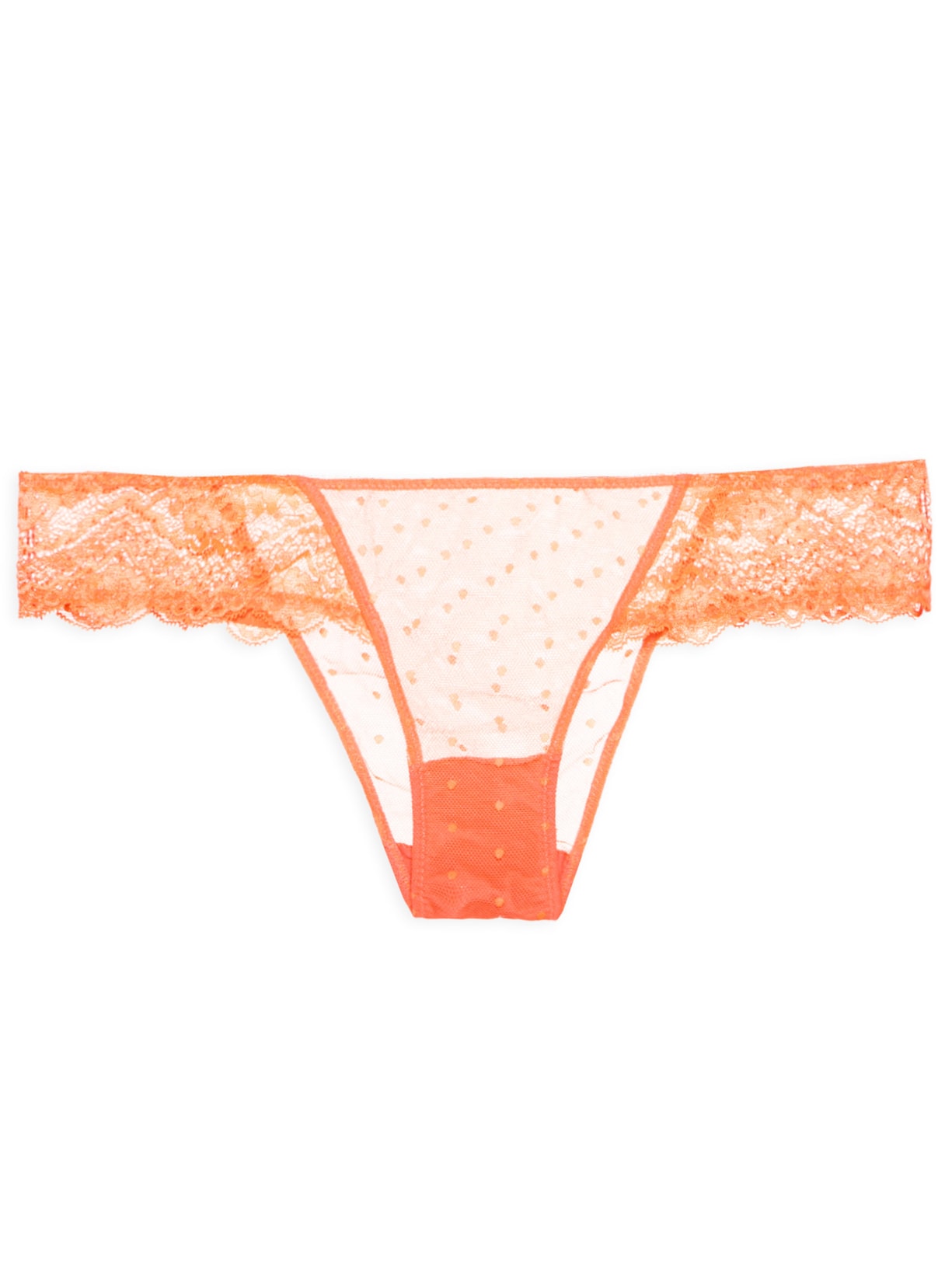 Calcinha Biquíni Renda Mariane - Laranja