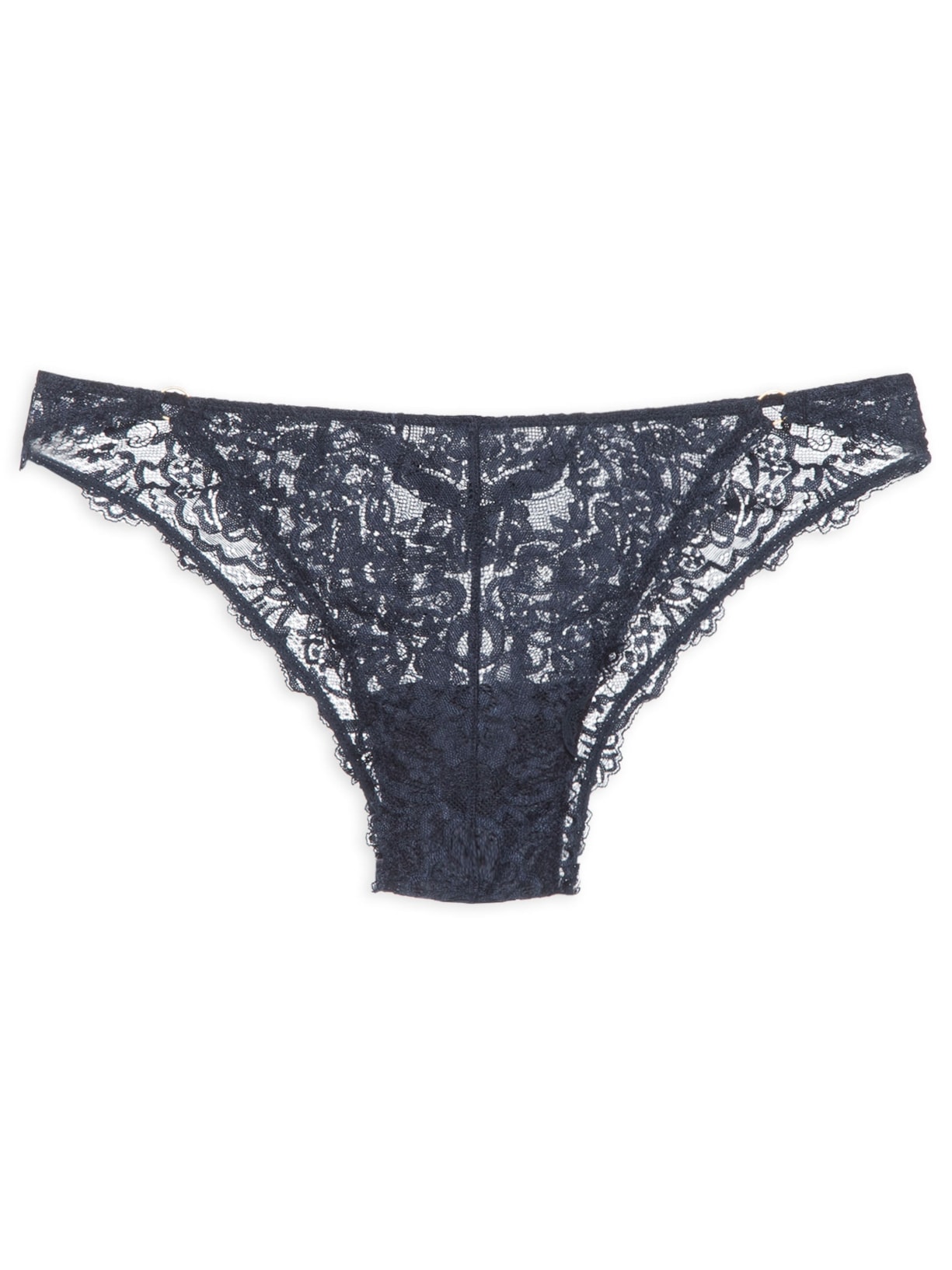 Calcinha Biquíni Renda Oliva Azul Jogê