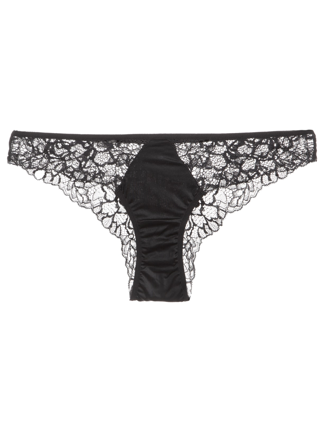 Calcinha Biquíni Renda - Preto