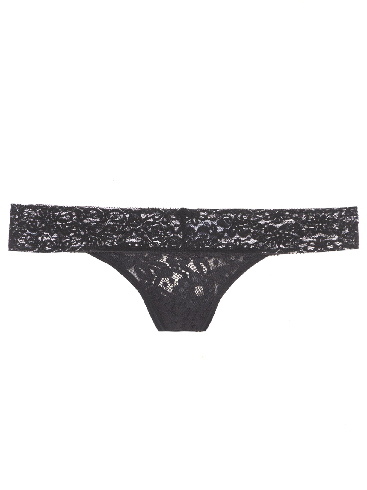 Calcinha Biquíni Renda - Preto