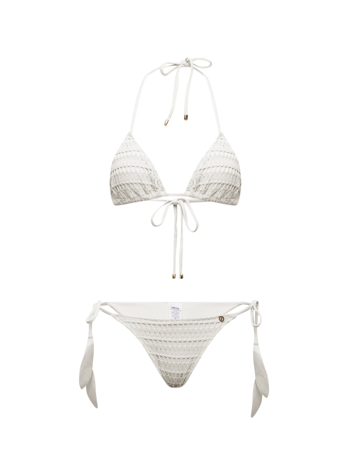 calcinha biquíni String Magnólia Off White Suntime