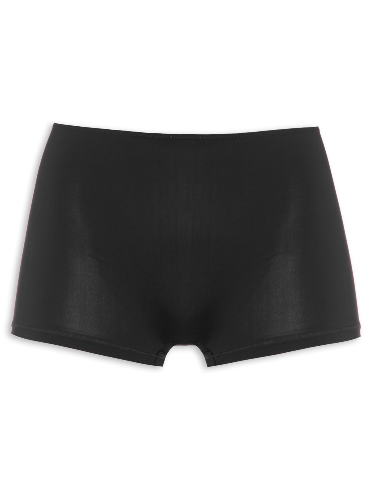Calcinha Boxer Microfibra Comfy - Preto