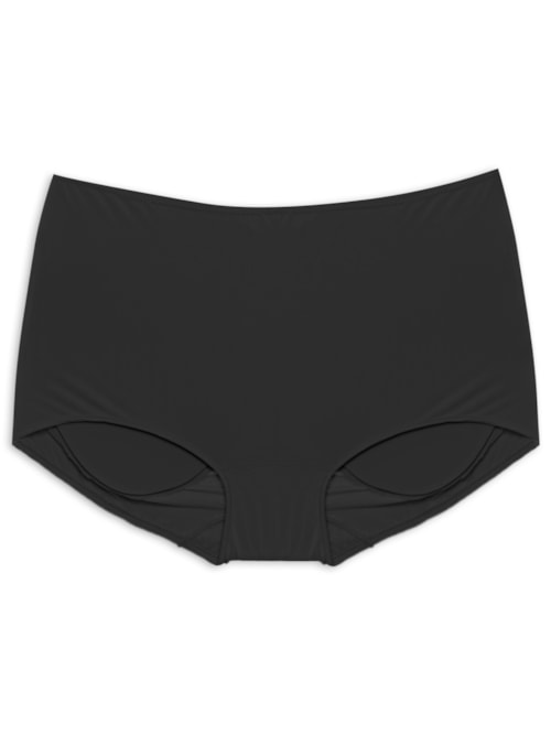 Calcinha Boxer Microfibra Comfy - Preto