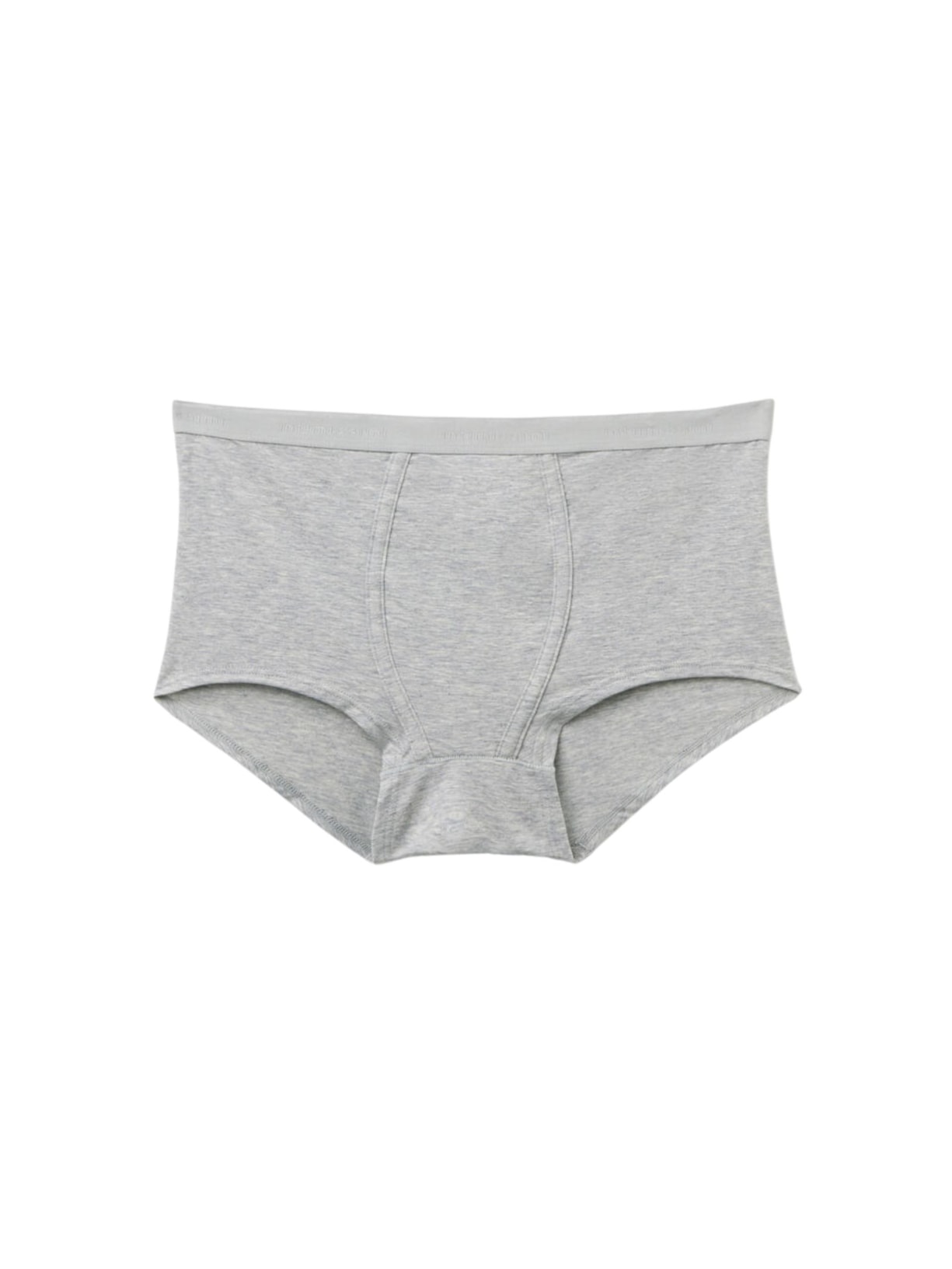 Calcinha Boyshort Em Algodão Natural Cinza Intimissimi