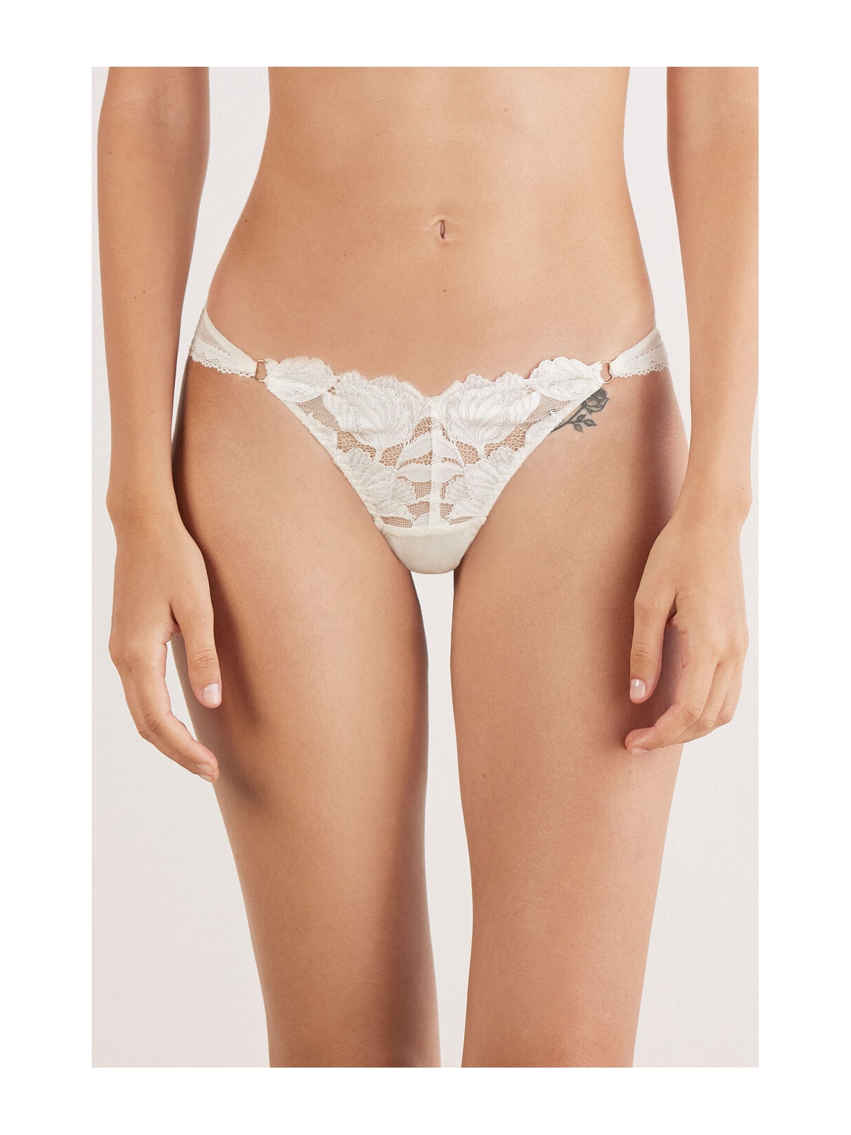 Calcinha Brasileira All About Flowers Marfim Intimissimi