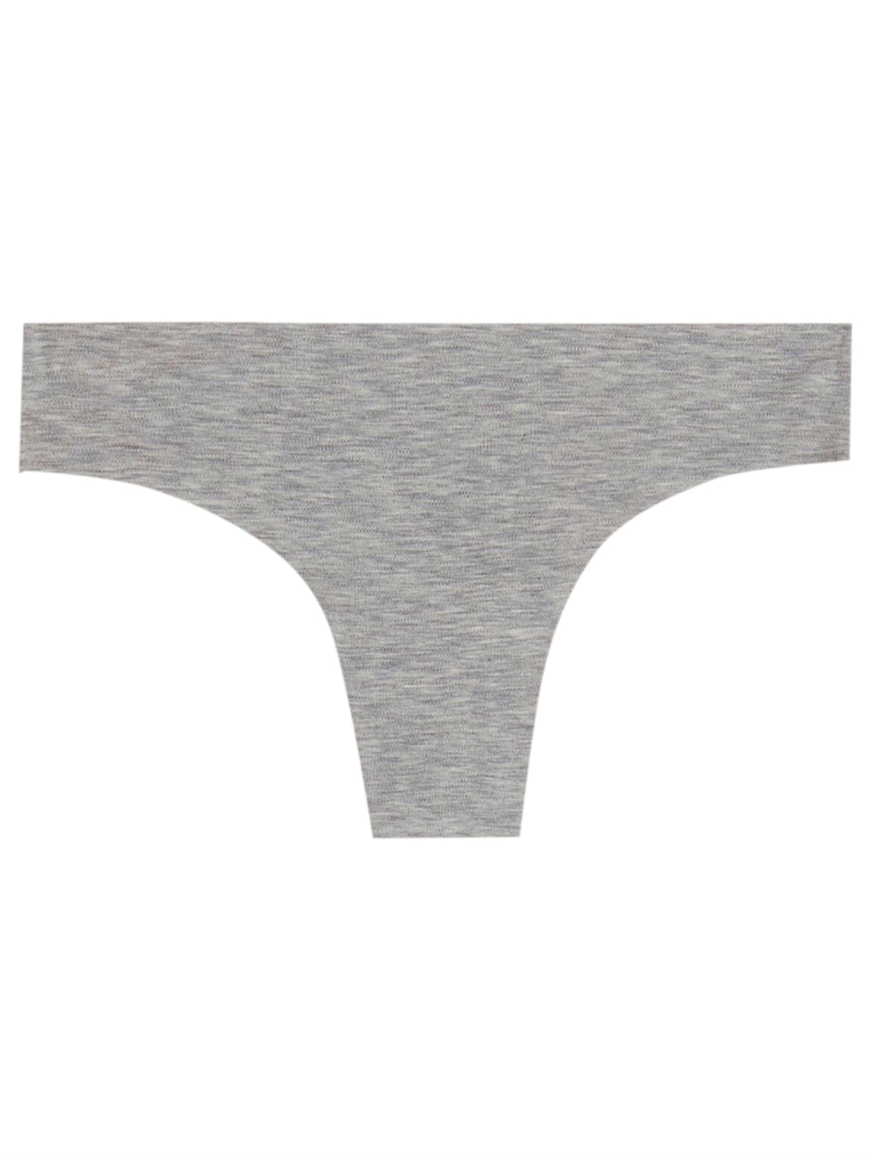 Calcinha Brasileira De Algodão Sem Costura - Cinza