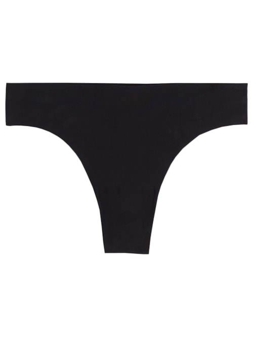 Calcinha Brasileira De Microfibra Ultra Light - Preto