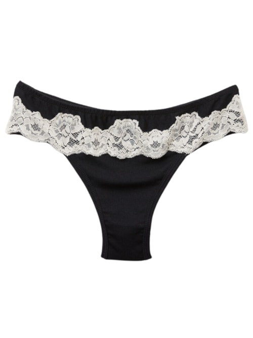 Calcinha Brasileira Effortless Beauty - Preto