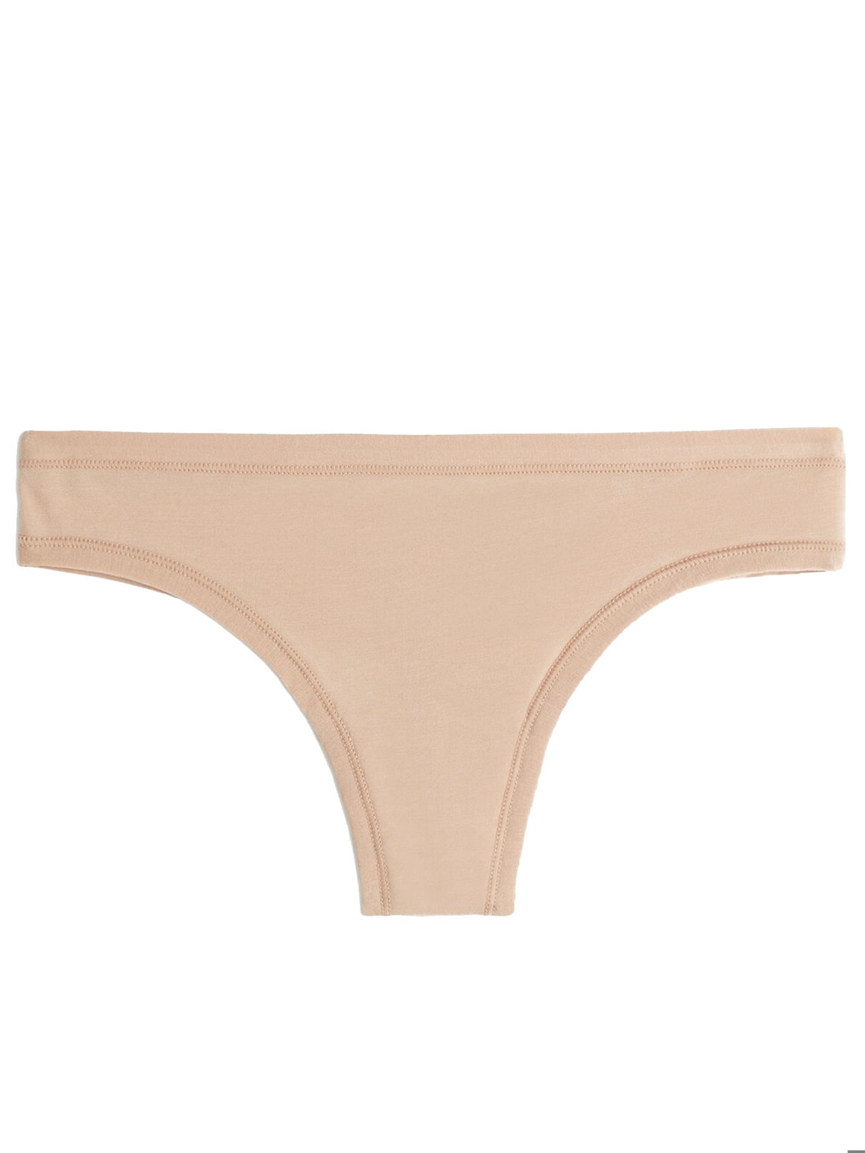 Calcinha Brasileira Em Algodão Supima® Ultralight - Bege