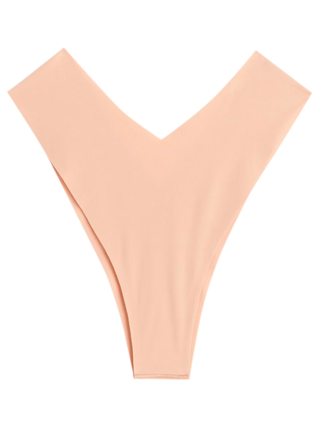 Calcinha Brasileira Em Microfibra Ultralight Estilo Anos 80 - Natural