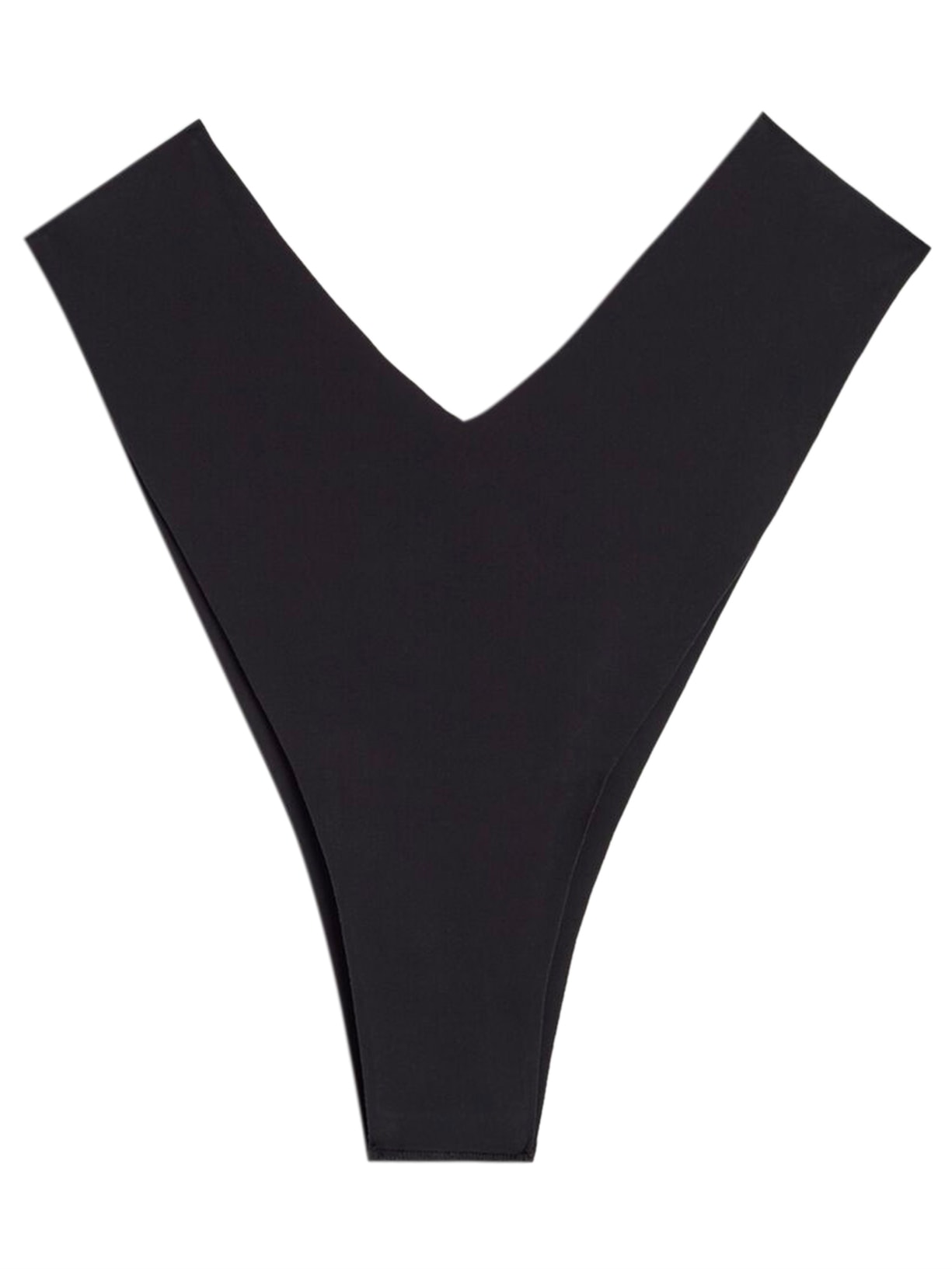 Calcinha Brasileira Em Microfibra Ultralight Estilo Anos 80 - Preto