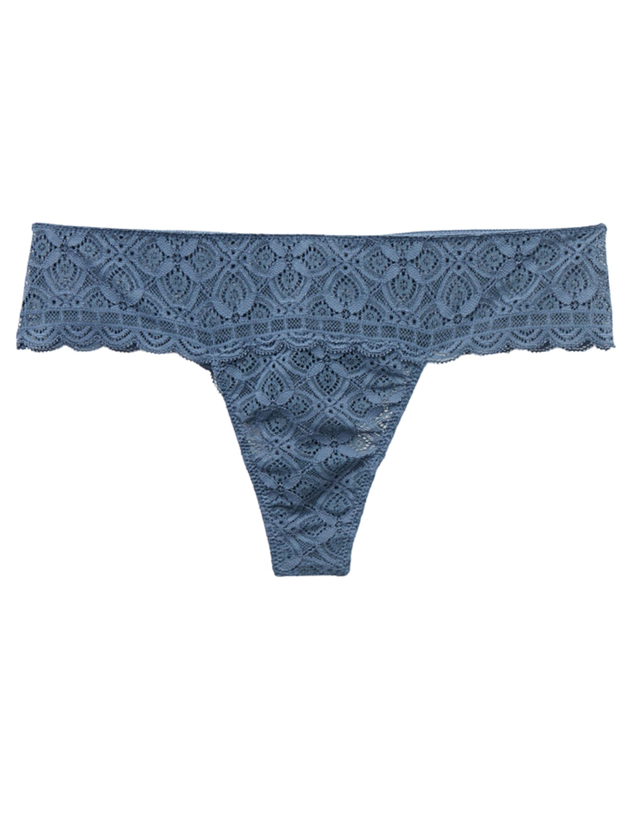 Calcinha Brasileira Em Renda - Azul