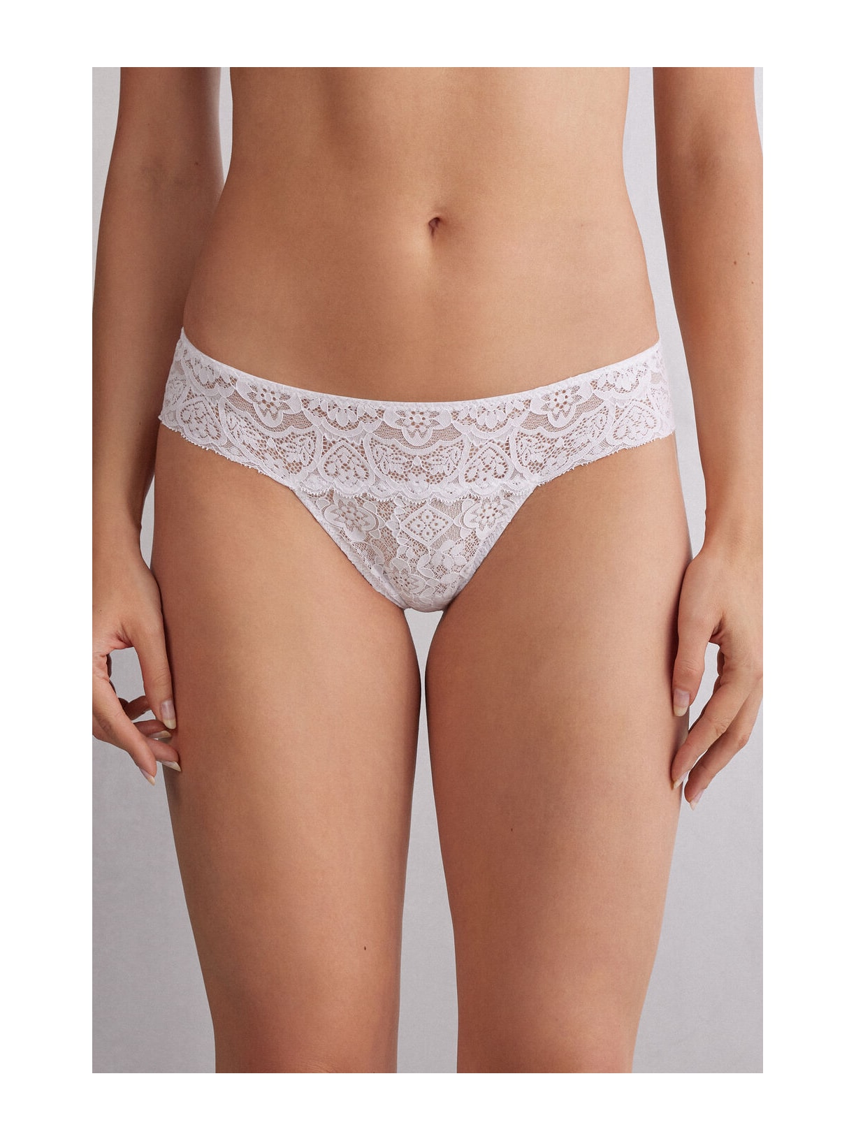 Calcinha Brasileira Em Renda Branco Intimissimi