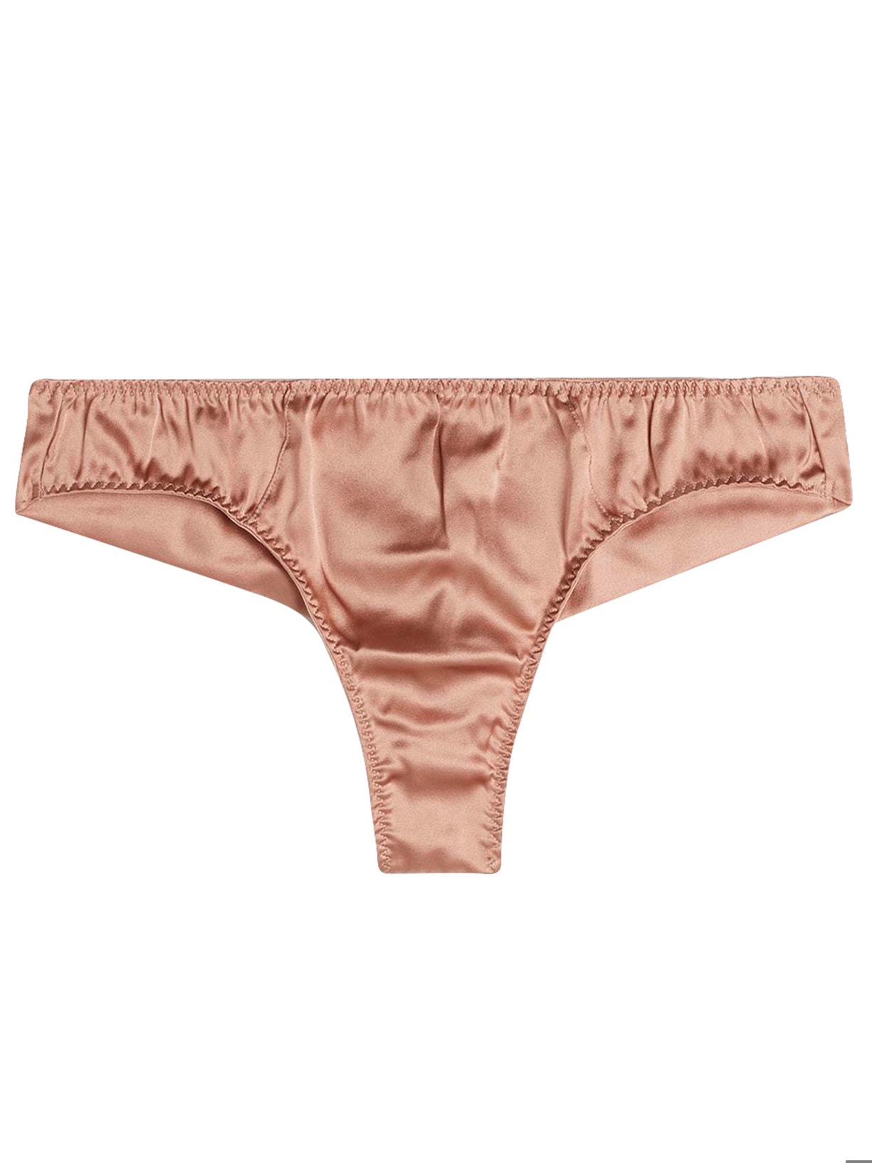 Calcinha Brasileira Em Seda - Rosa