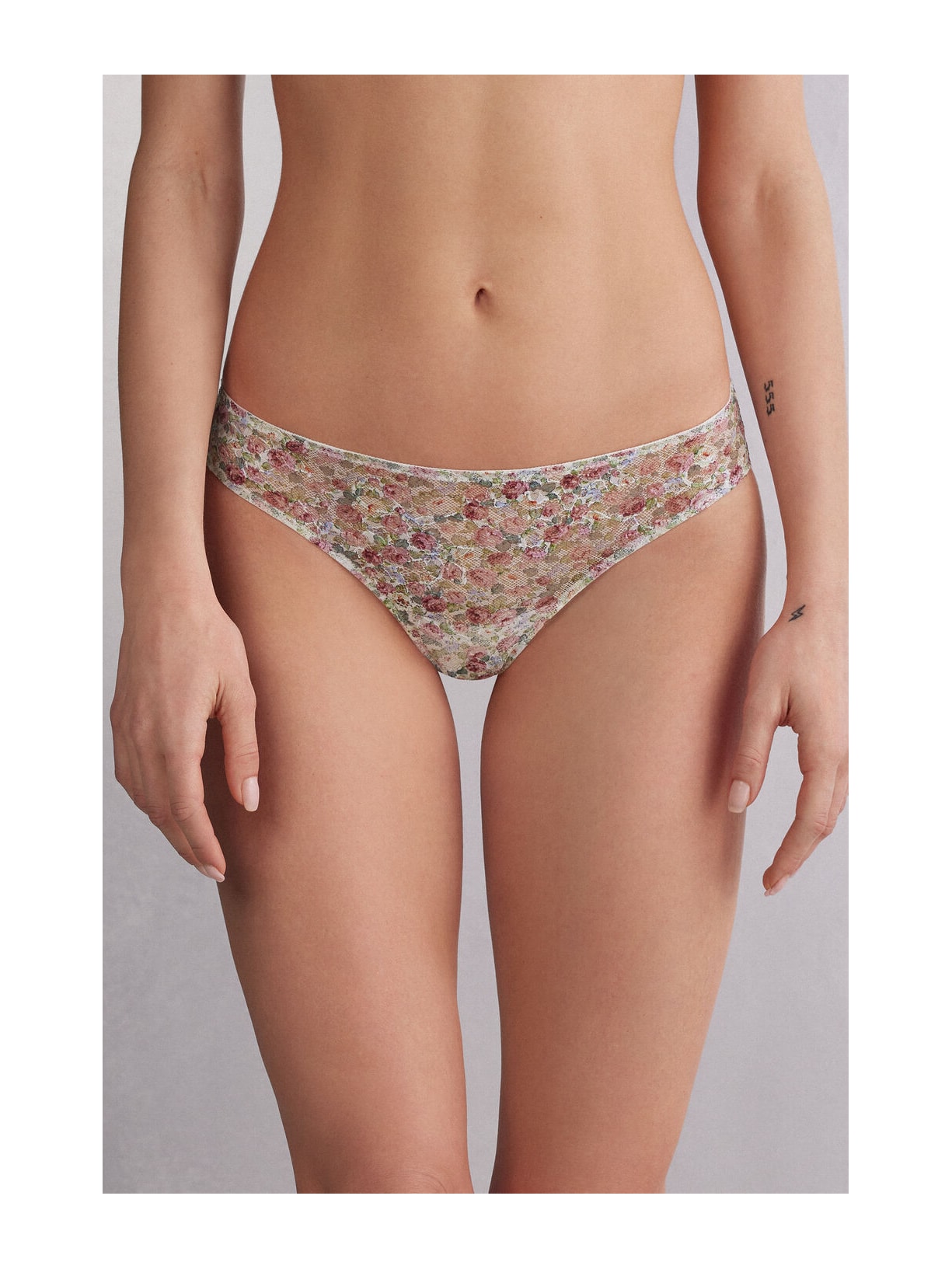 Calcinha Brasileira Floral Romance Rosa Intimissimi