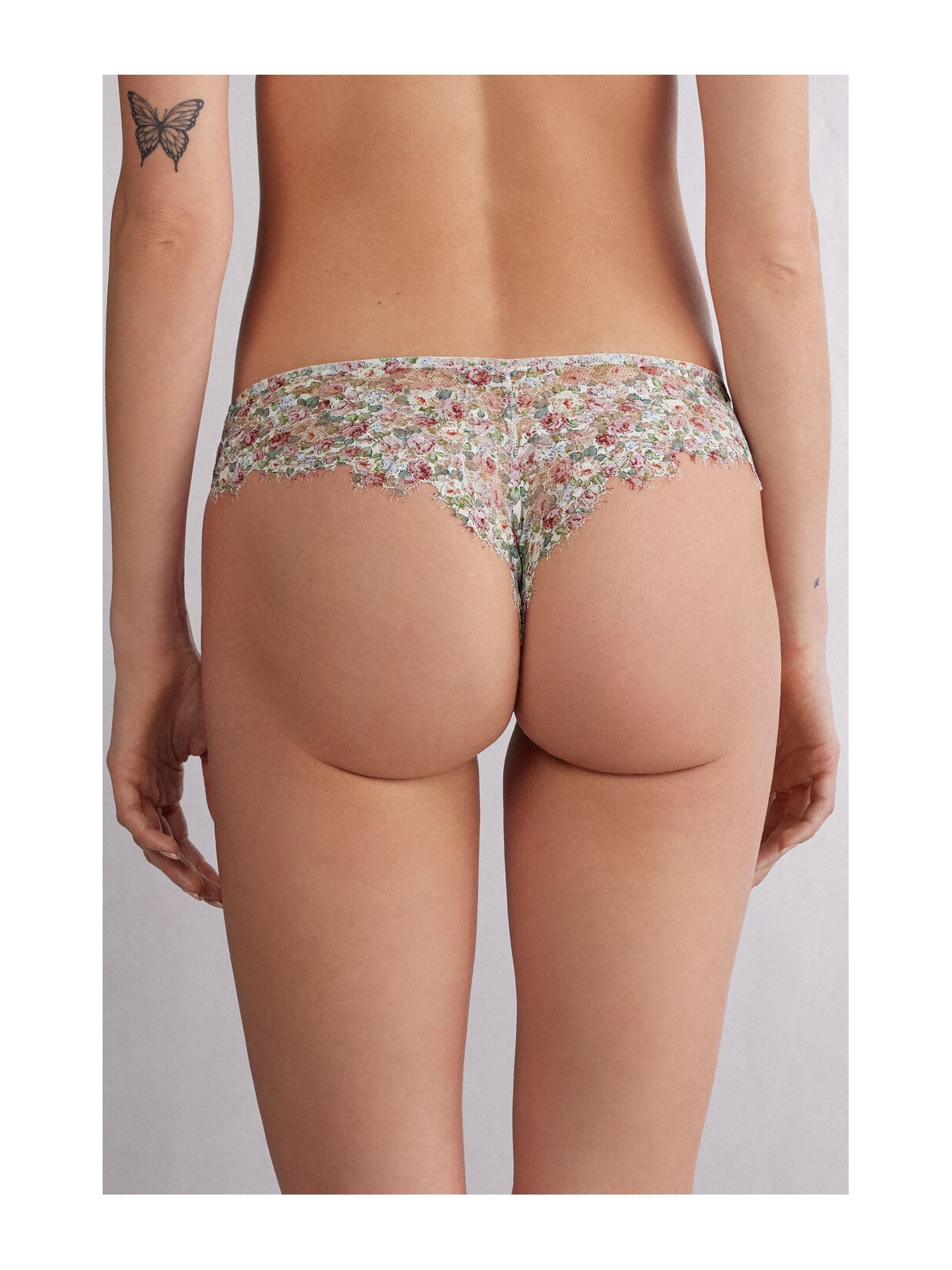 Calcinha Brasileira Floral Romance Rosa Intimissimi