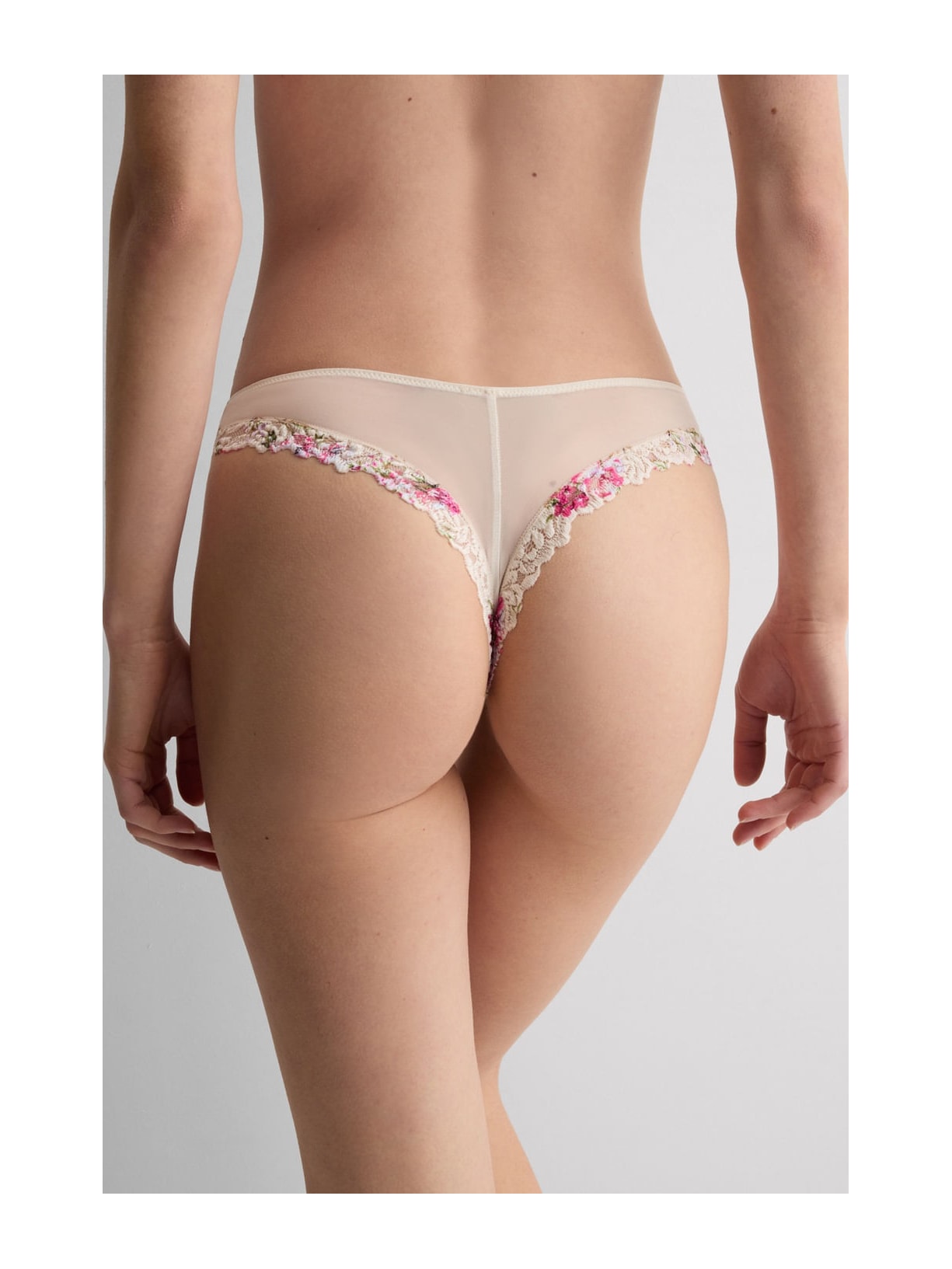 Calcinha Brasileira Pretty Flowers Rosa Intimissimi