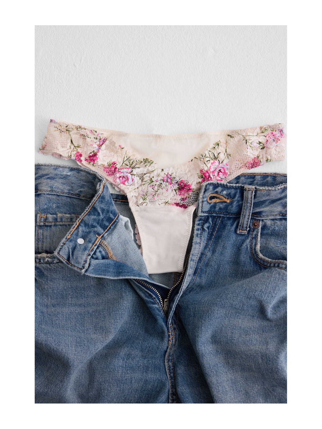Calcinha Brasileira Pretty Flowers Rosa Intimissimi