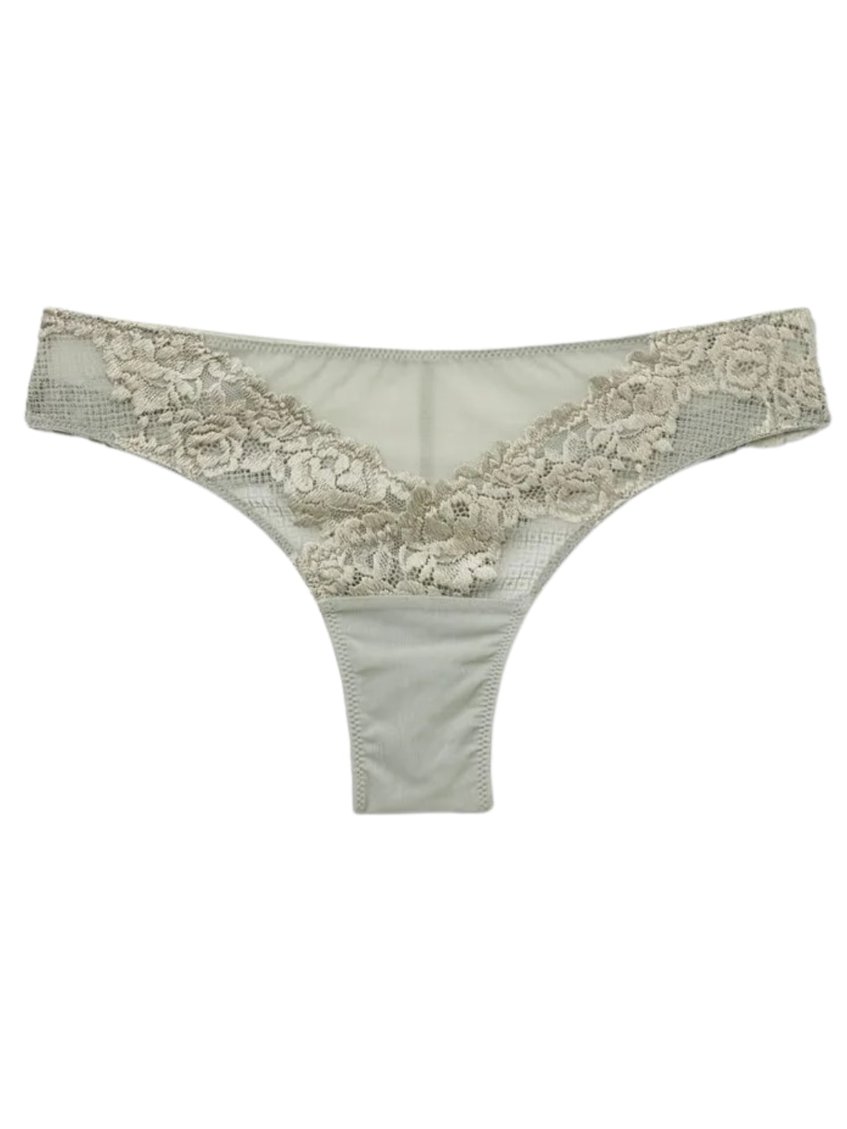 Calcinha Brasileira Pretty Flowers - Verde