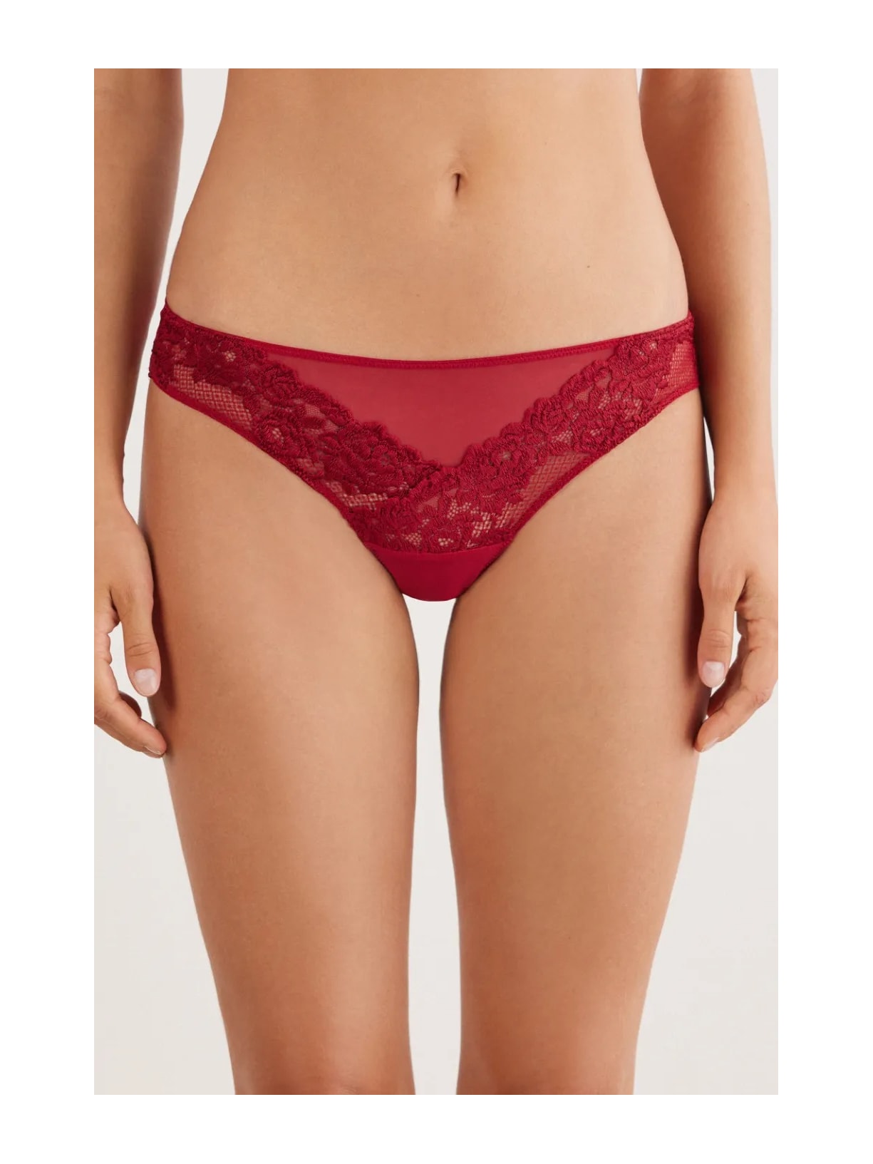 Calcinha Brasileira Pretty Flowers Vermelho Intimissimi