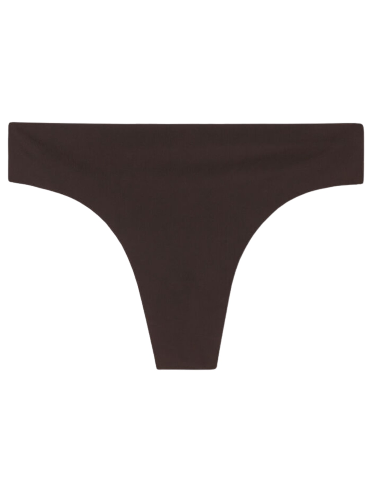 Calcinha Brasileira Sem Costura Em Microfibra Ultralight - Marrom