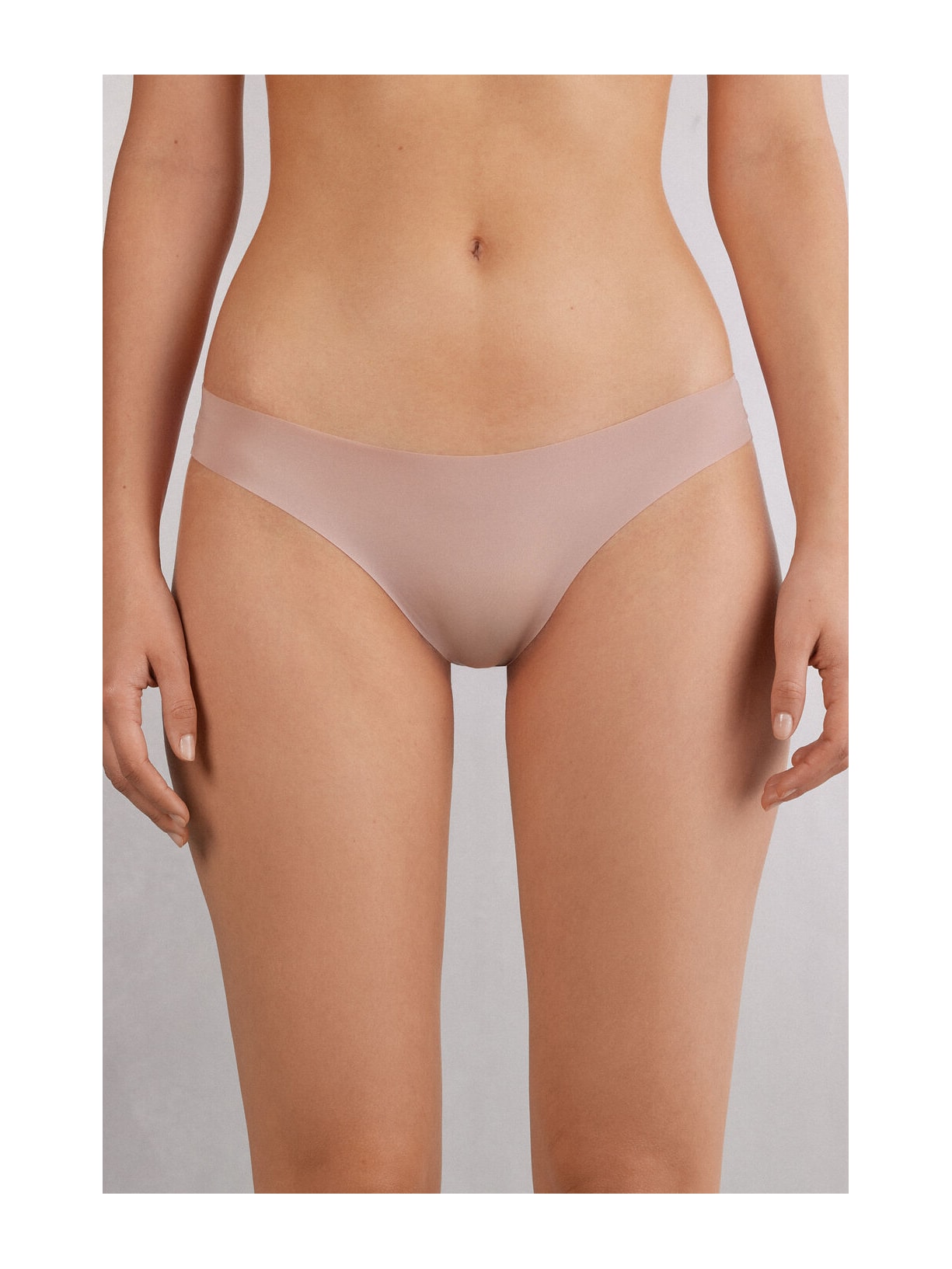 Calcinha Brasileira Sem Costura Em Microfibra Ultralight Rosa Intimissimi