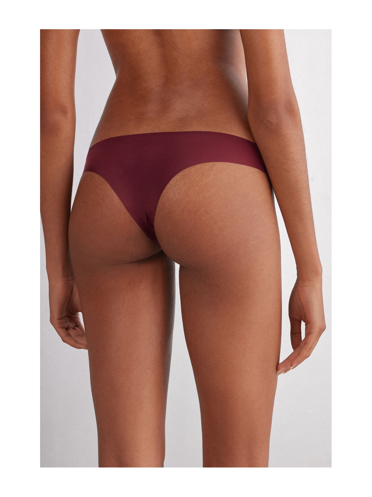 Calcinha Brasileira Sem Costura Em Microfibra Ultralight Vermelho Intimissimi