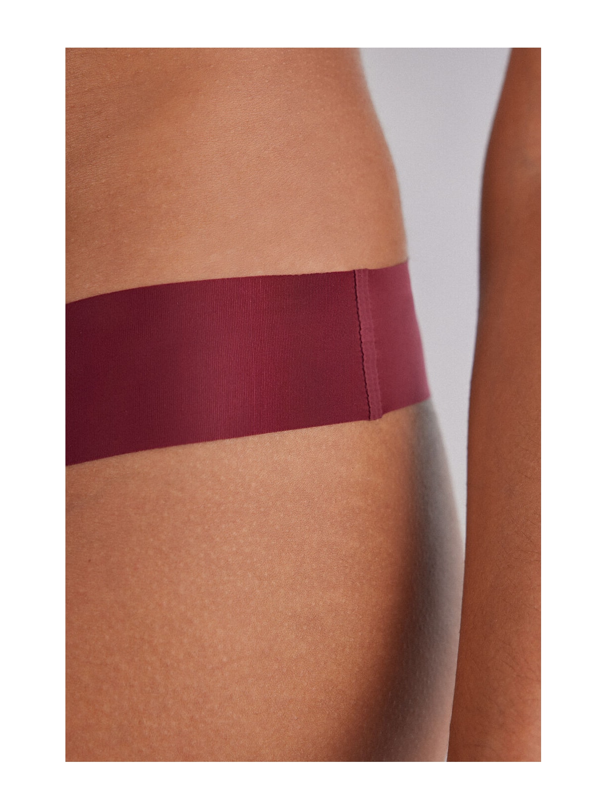 Calcinha Brasileira Sem Costura Em Microfibra Ultralight Vermelho Intimissimi