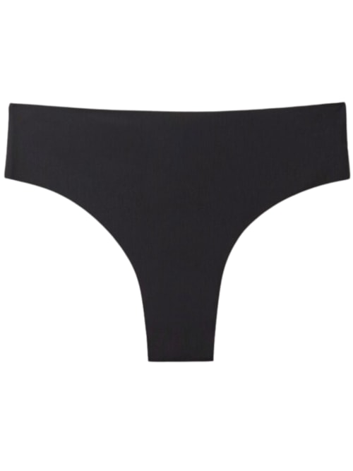 Calcinha Brasileira Sem Costura Superior Comfort - Preto