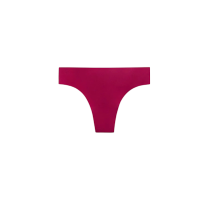 Calcinha Brasileira Sem Costuras Em Microfibra - Bordô