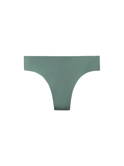 Calcinha Brasileira Sem Costuras Em Microfibra - Verde
