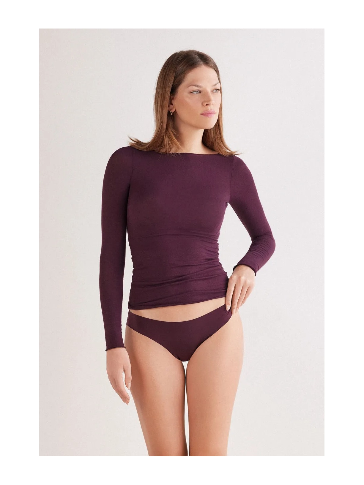 Calcinha Brasileira Sem Costuras Em Microfibra Vermelho Intimissimi