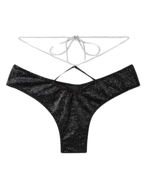 Calcinha Brasileira Shooting For The Stars - Preto