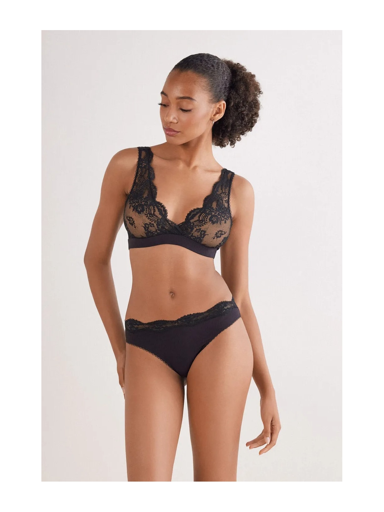 Calcinha Brasileira Your Everyday Wear Preto Intimissimi