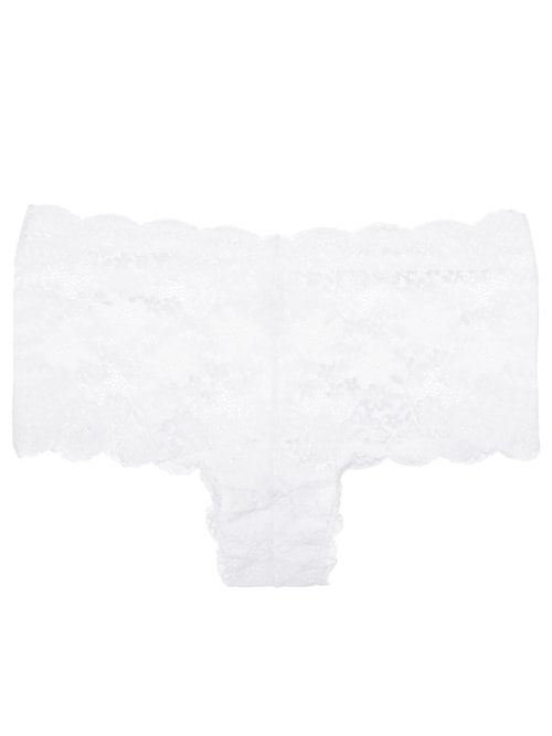 Calcinha Caleçon Renda Basic Me Jogê - Branco