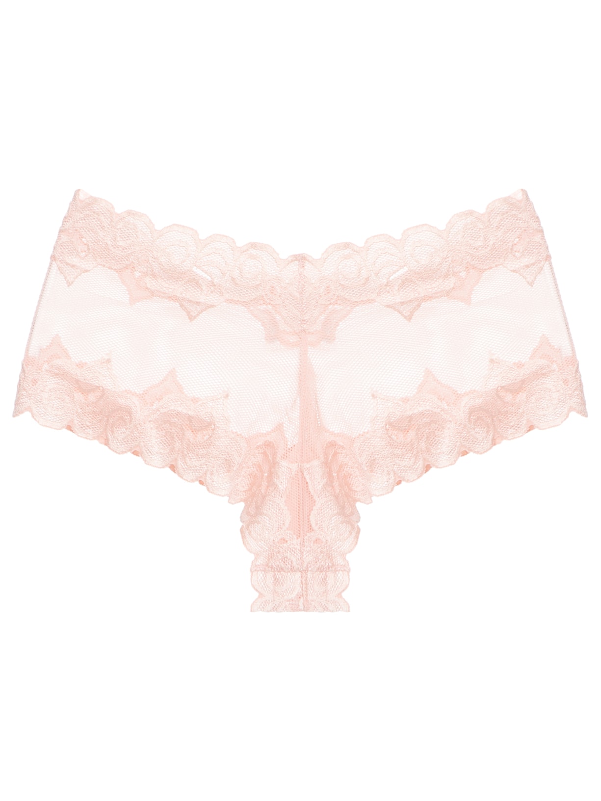 Calcinha Caleçon Renda Gabi - Rosa