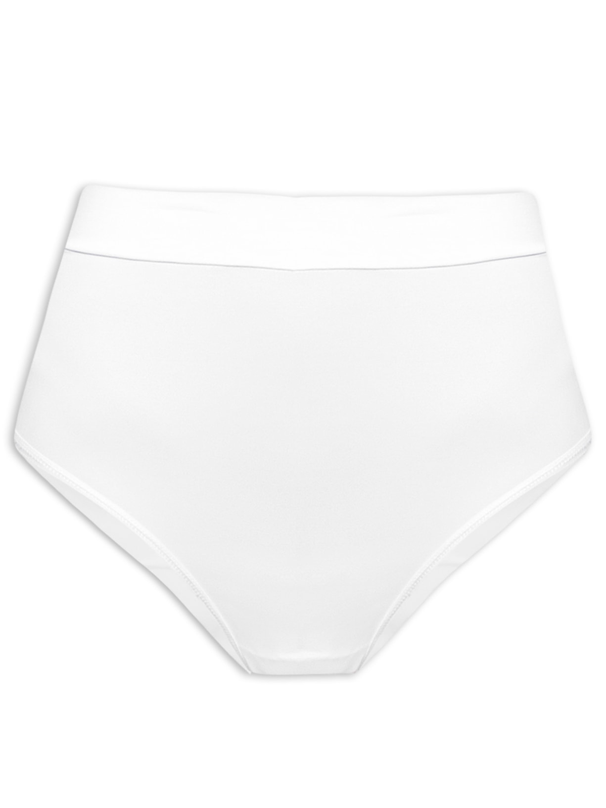 Calcinha Cavada Dupla - Branco
