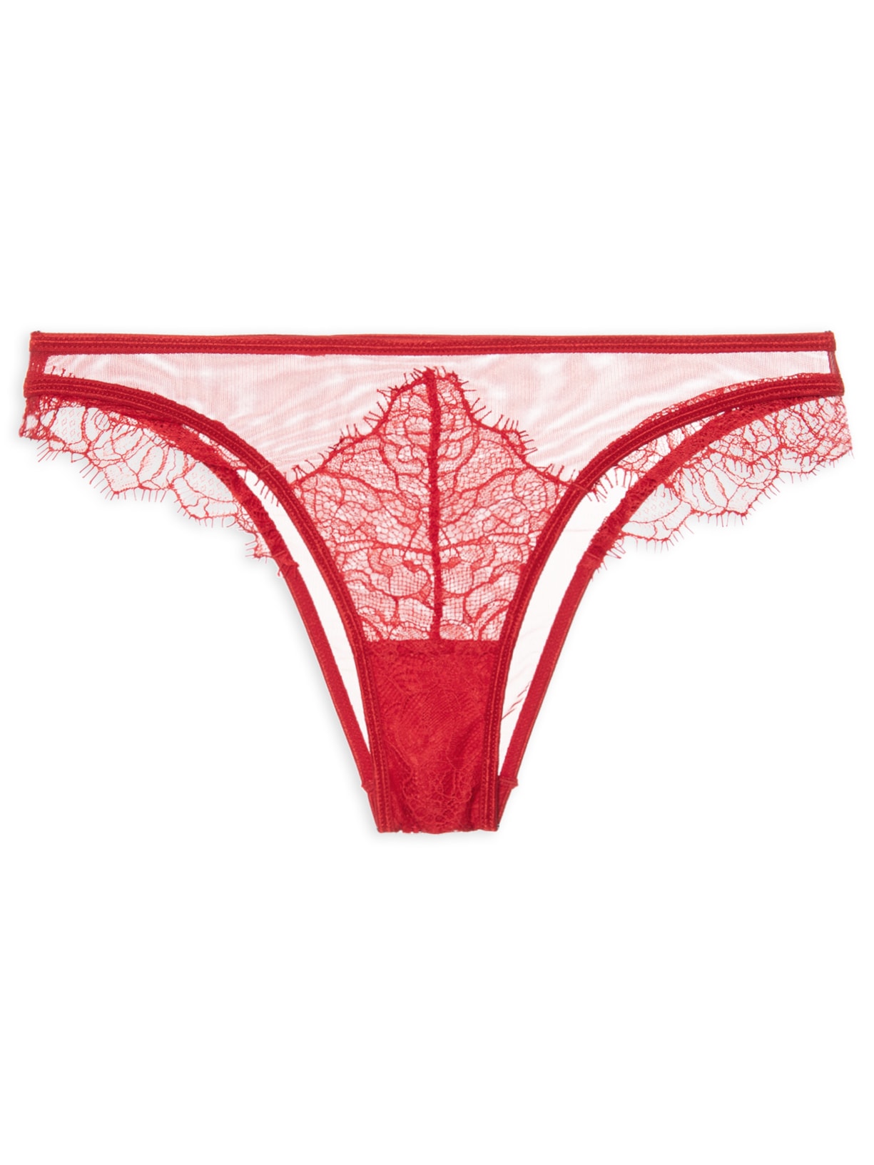 Calcinha Cavada - Vermelho