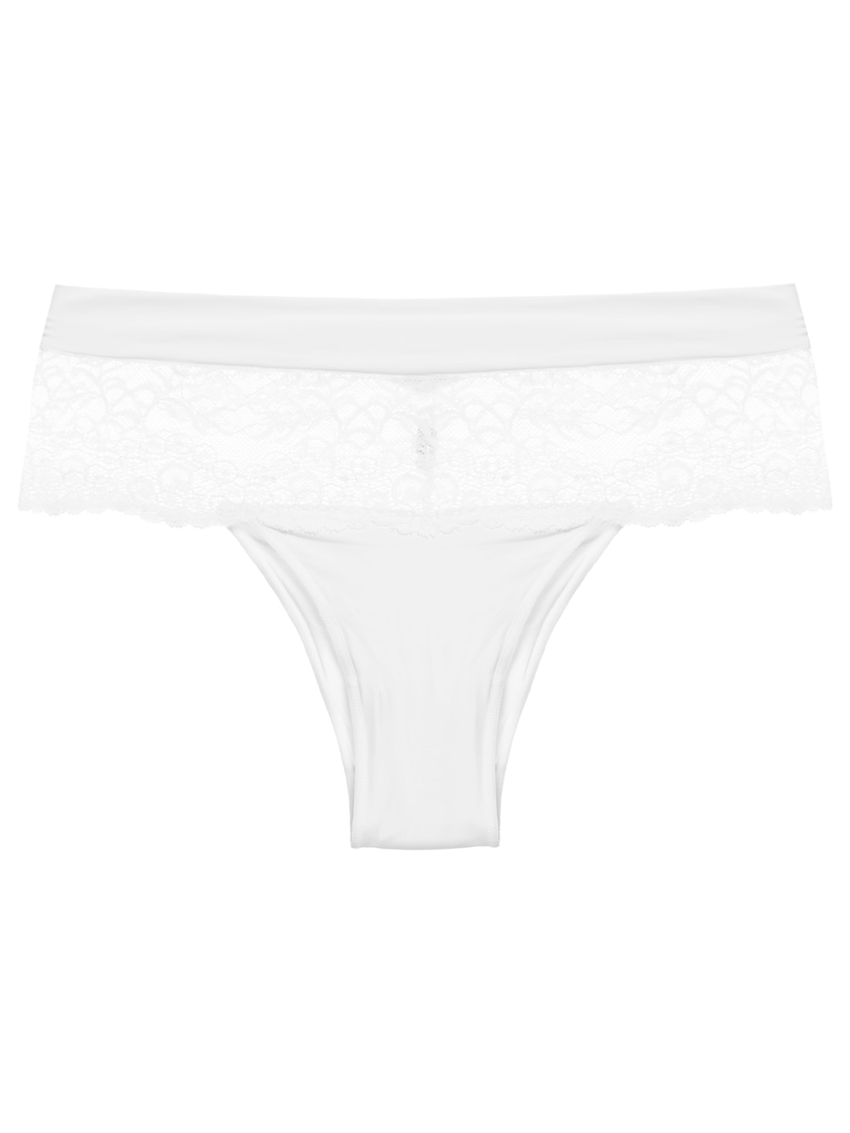 Calcinha Cintura Alta - Branco