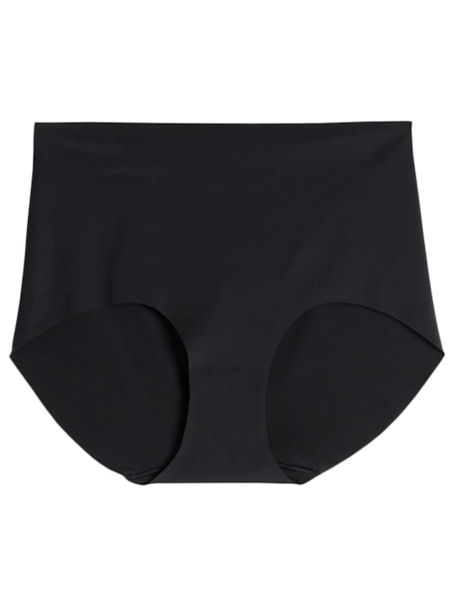 Calcinha Com Recortes Em Laser - Preto